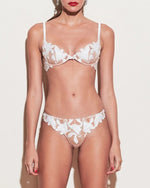 Load image into Gallery viewer, Emilie Lace &amp; Mesh Private Set - White
