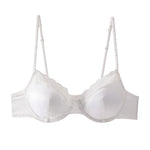 Load image into Gallery viewer, Aubrey Satin &amp; Lace Underwired Bra
