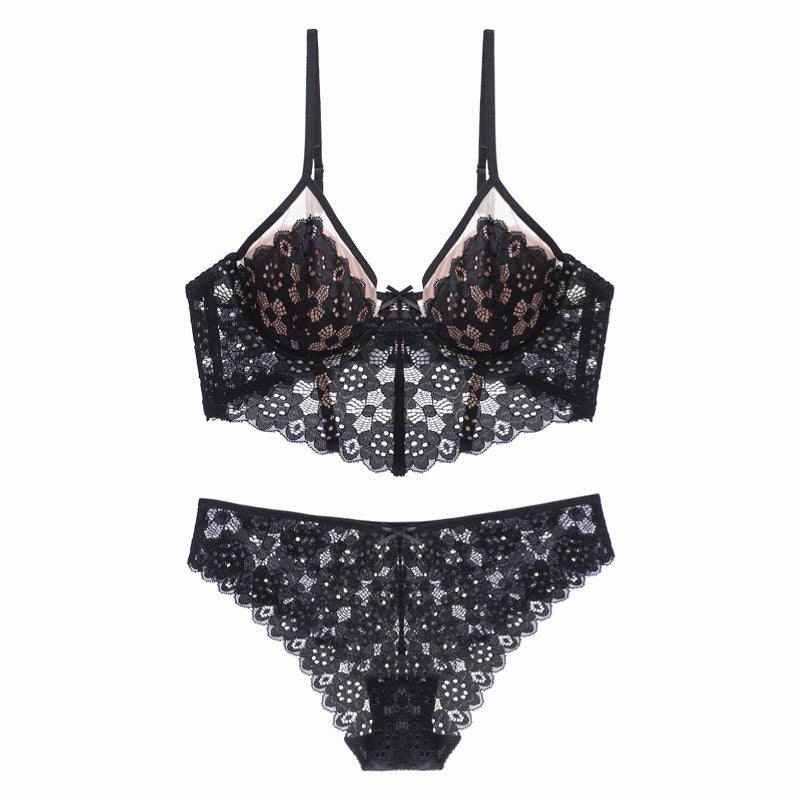 Julieta Lace Underwired Bustier & Thong