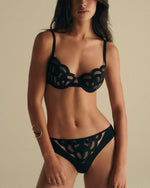 Load image into Gallery viewer, Georgia Mesh &amp; Lace Bikini Panties
