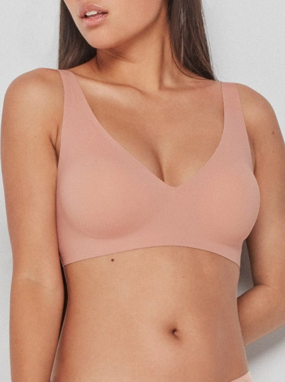 Mariela Silken Seamless Bra - Pink