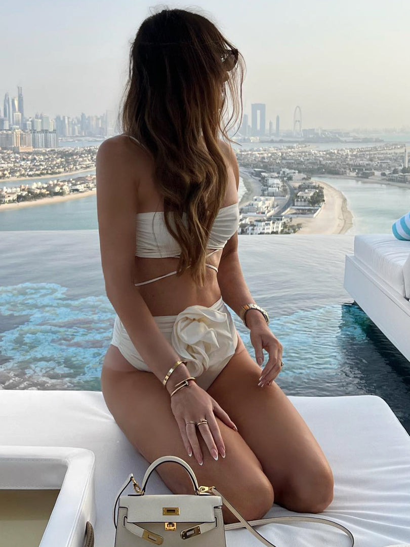 Tamara Bandeau Bikini & Bottom Set